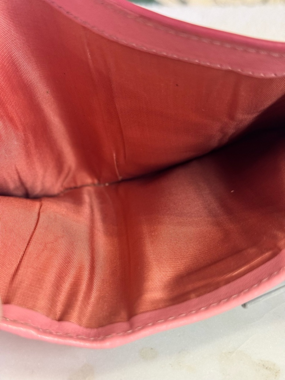 Miu Miu Pink Leather Bow Trifold Wallet EUC - Picture 11 of 13